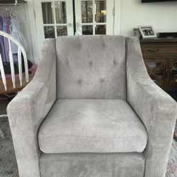 Gray Accent Chair
