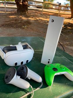 Xbox Series S Console with Controller and Meta Quest