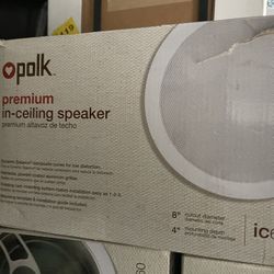 Polk Audio Inwall Speakers 2 Boxes Available 