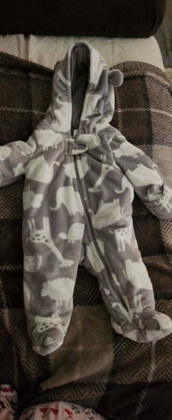 Newborn snow suit