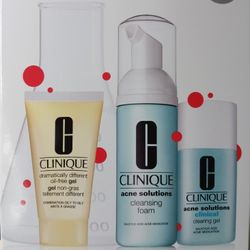 Clinique Acne Solutions 3-Step Set – Brand New