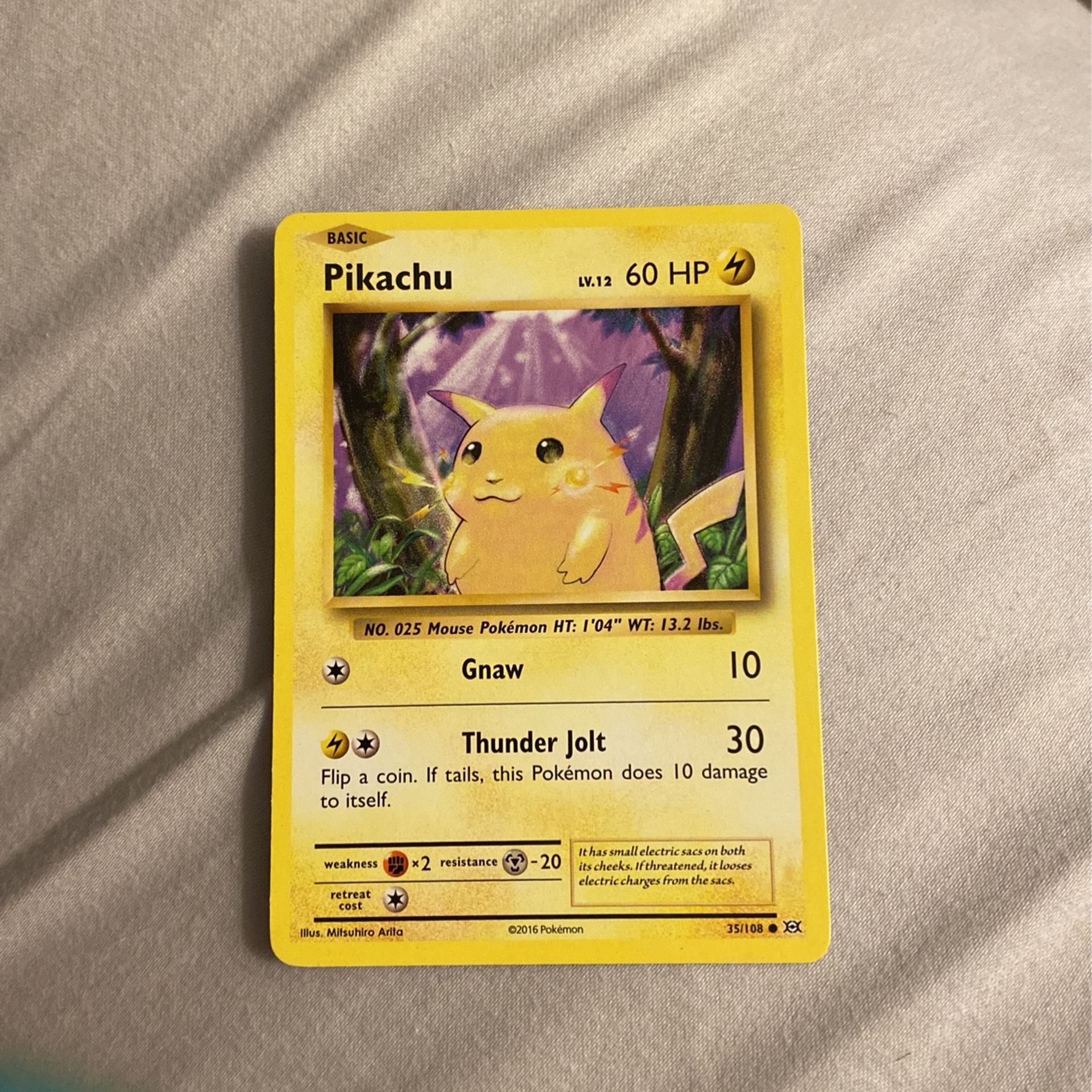 Pikachu Yellow Cheeks