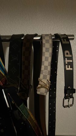 RealLouis Vuitton belts and FTP pinker belt lv size 44