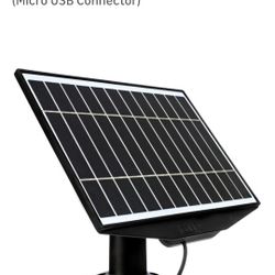 5W Solar Panel Charger for (1st Gen) Arlo
Essential, Essential XL Outdoor Cameras
(Micro USB Connector)