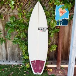 5’6 Pyzel Mini Ghost Surfboard Groveler (not Channel Islands Phantom White Tiger lost fish Rnf 96 Better happy everyday retro ripper red Js Sharpeye)
