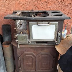 Antique Stove Fireplace