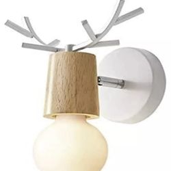 Modern Antique Antler Wall Lamp E27 Restaurant Wall Sconce Wall