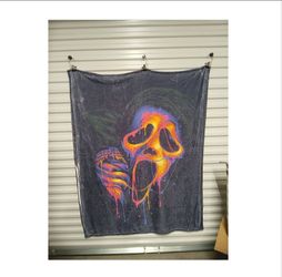 Ghost Face 50x60 Throw Blanket