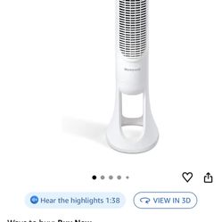 ❄️ Honeywell QuietSet Whole Room Tower Fan