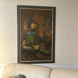 Van Guard Mid Century  Painting 1967