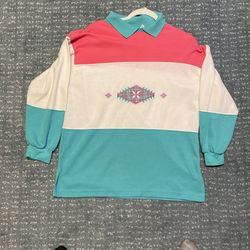 Vintage Pastel Collared Shirt (Like New)