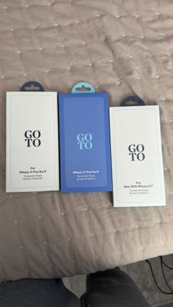 iPhone 11 Pro Max & 12 pro Max Tempered Glass