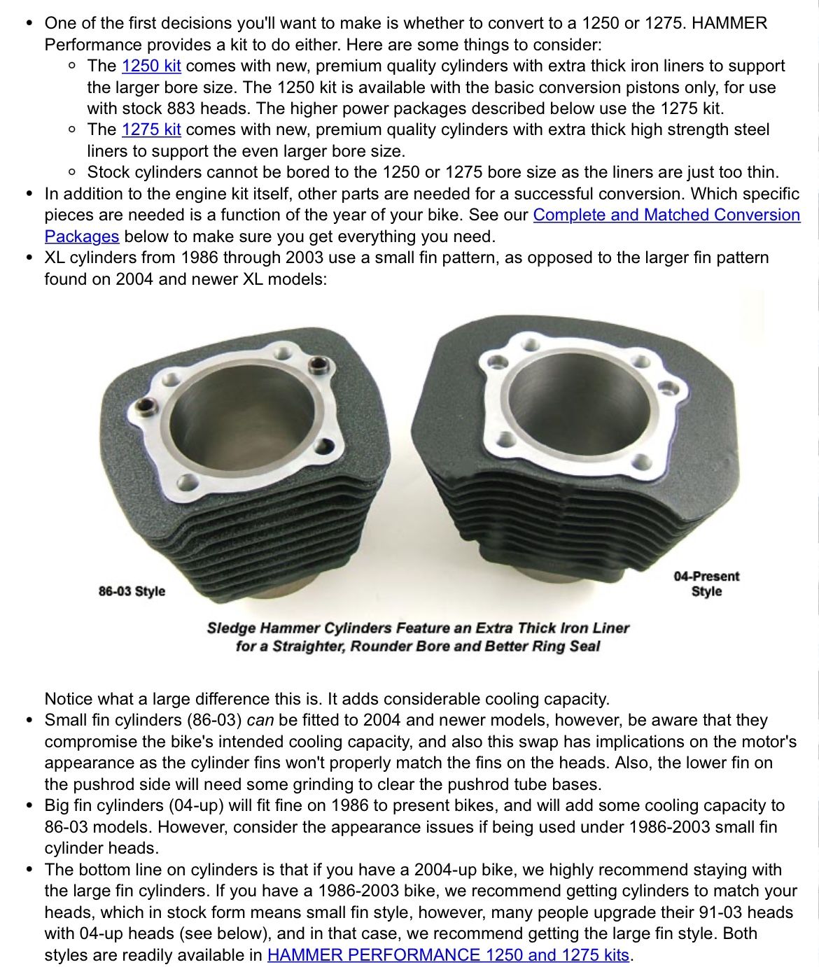 1250 Conversion Kit