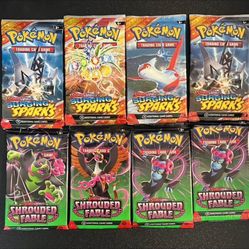 8 Sealed Pokemon Packs