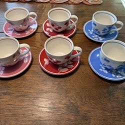 Starbucks Rare Coffee Mugs And Saucers