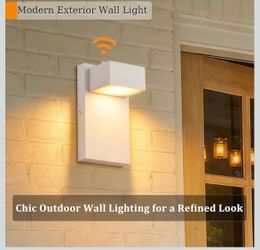New White Led Light Outdoor Lamp , Dusk to Dawn Sensor ( hardwired/ only one )