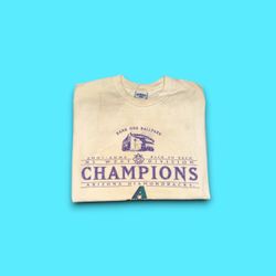 Vintage Arizona Diamondbacks bank one ballpark LEE sport MLB t-shirt large 