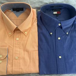 Tommy Hilfiger men’s SZ XL NEW button down collard shirts