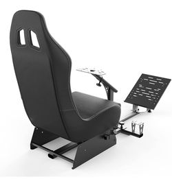 cirearoa Racing Wheel Stand with seat gaming chair driving Cockpit for All  Logitech G923 | G29 | G920 | Thrustmaster | Fanatec Wheels | Xbox One, PS4