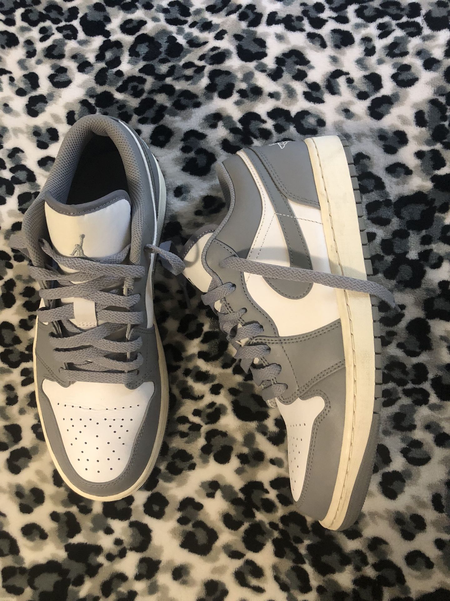 Jordan Air Jordan 1 Low Stealth/White-Sail