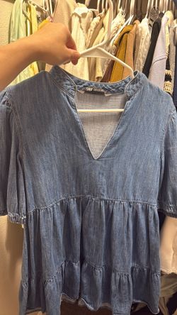 Zara denim dress