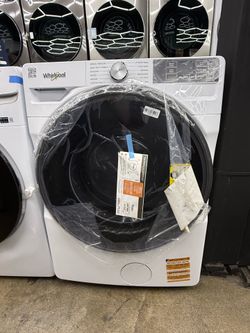 Brand new Whirlpool white front load washer