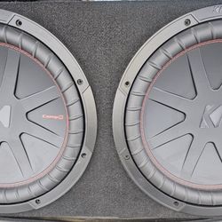 Dual 12” Kicker CompR Subwoofers w/ Ported Box – Loud & Clean