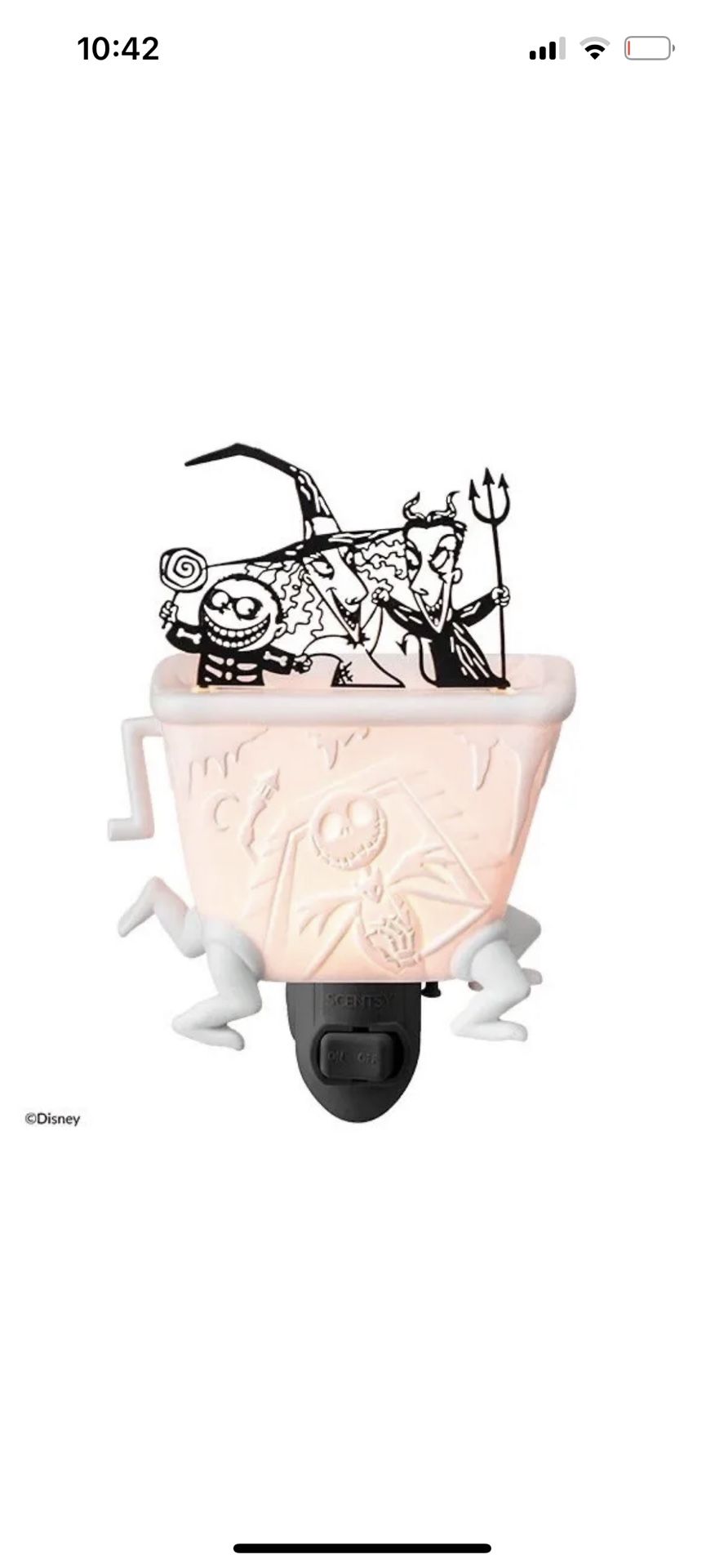 Nightmare Before Christmas Wax Burner