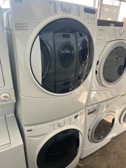 kenmore front loader washer and dryer set , stackable  -free delivery