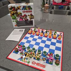 Nintendo Super Mario Chess Set Game Collector's Edition - Complete Set 2009.  Chess board and figurines in like new condition.
