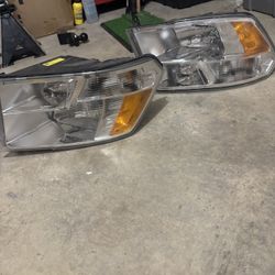 2014 Ram 1500 OEM Headlights 