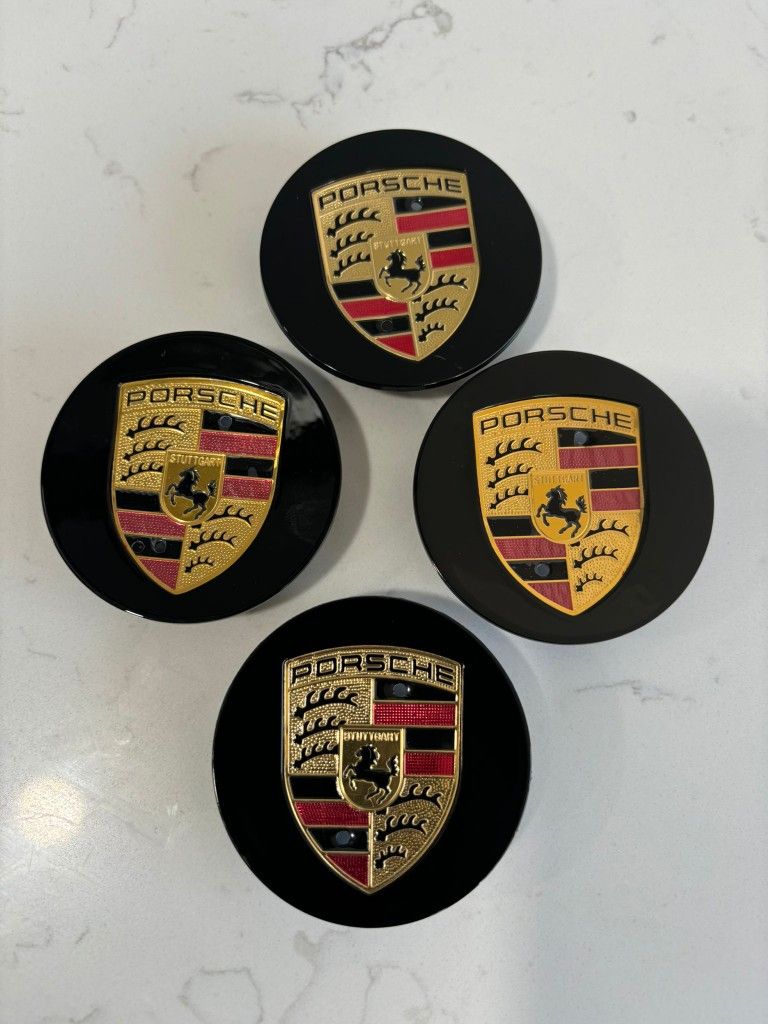 Porsche Wheel Rims Hub Center Caps 76mm