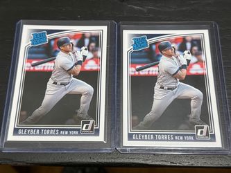⚾ Gleyber Torres Rookie Cards — 2018 Donruss Rated Rookie #282