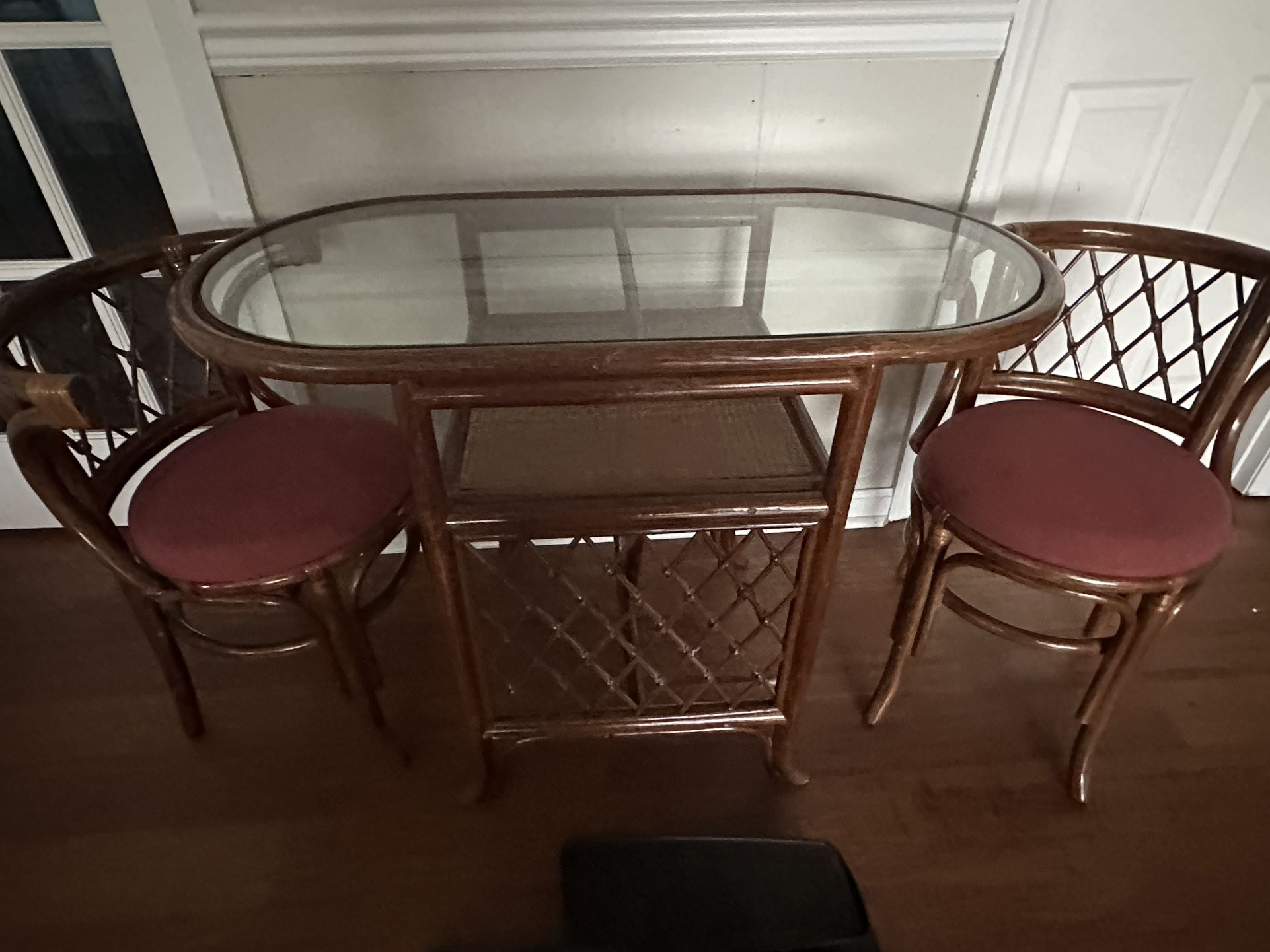 Unique Tea Table and Chairs