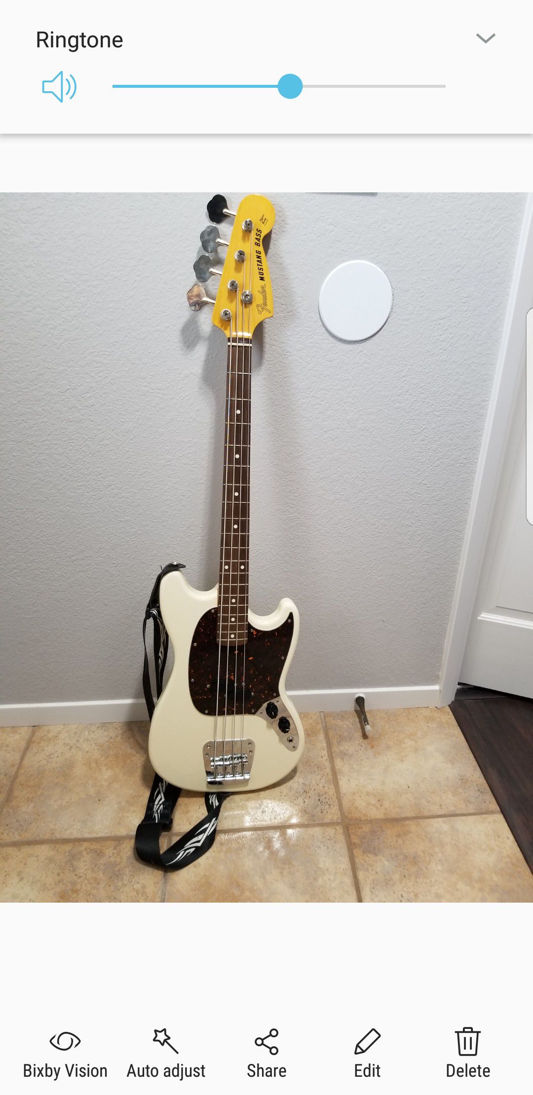 Rare Fender Japan Mustang Bass Guitar