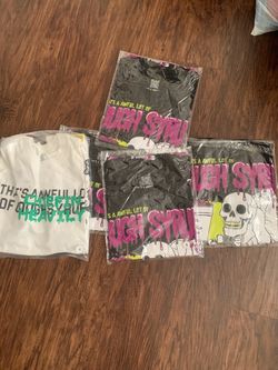 Awful lot of cough syrup shirts (pick up only)