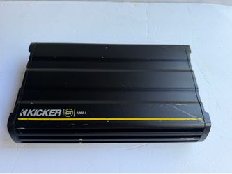 Kicker CX1,200w Monoblock amp 2ohm stable