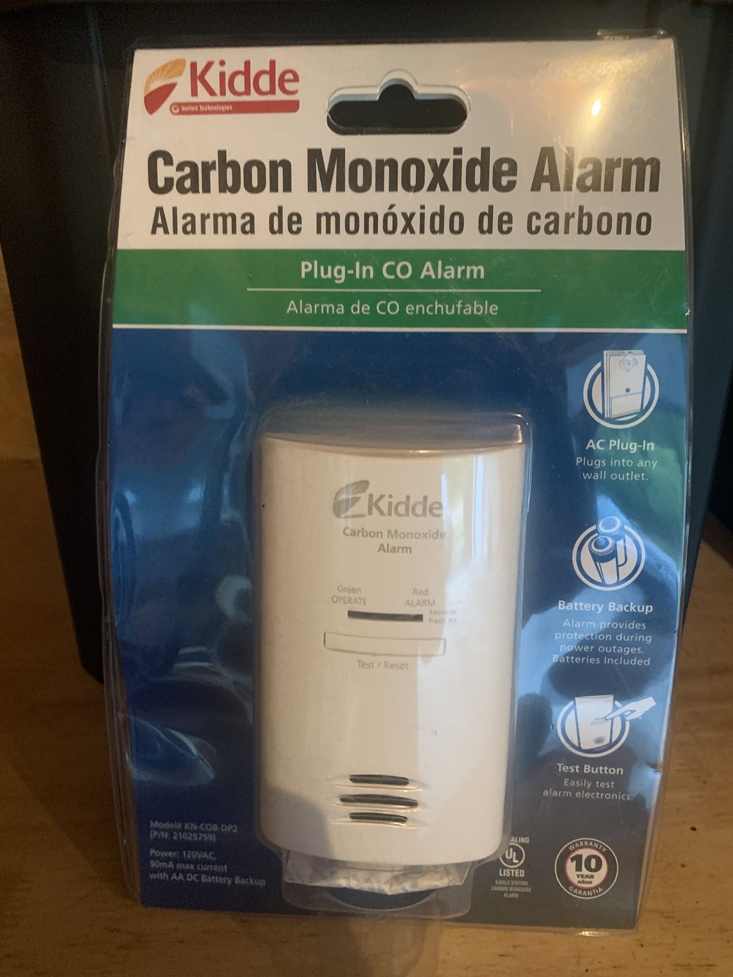 Carbon Monoxide Alarm