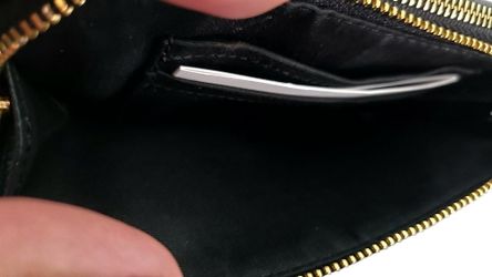 black coach wallet wristlet