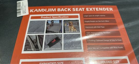Back seat extender