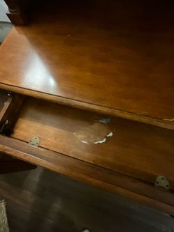 Matching Real Wood Office Furniture