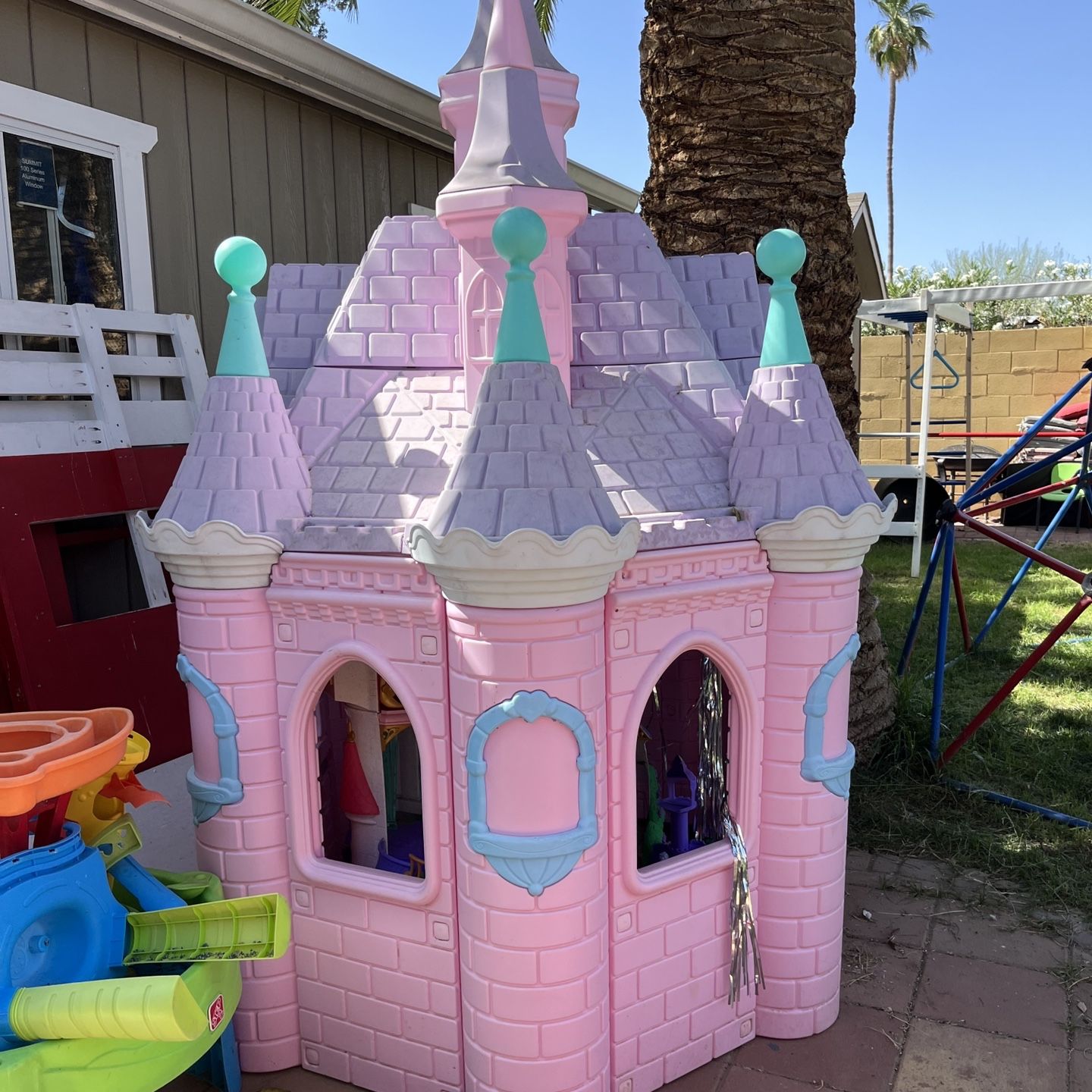 HOT Outdoor Playhouse Jumbo Princess Palace Playhouse Jumbo