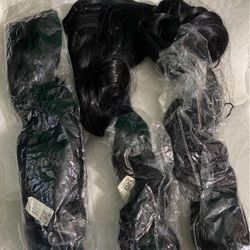 Black hair extension natural