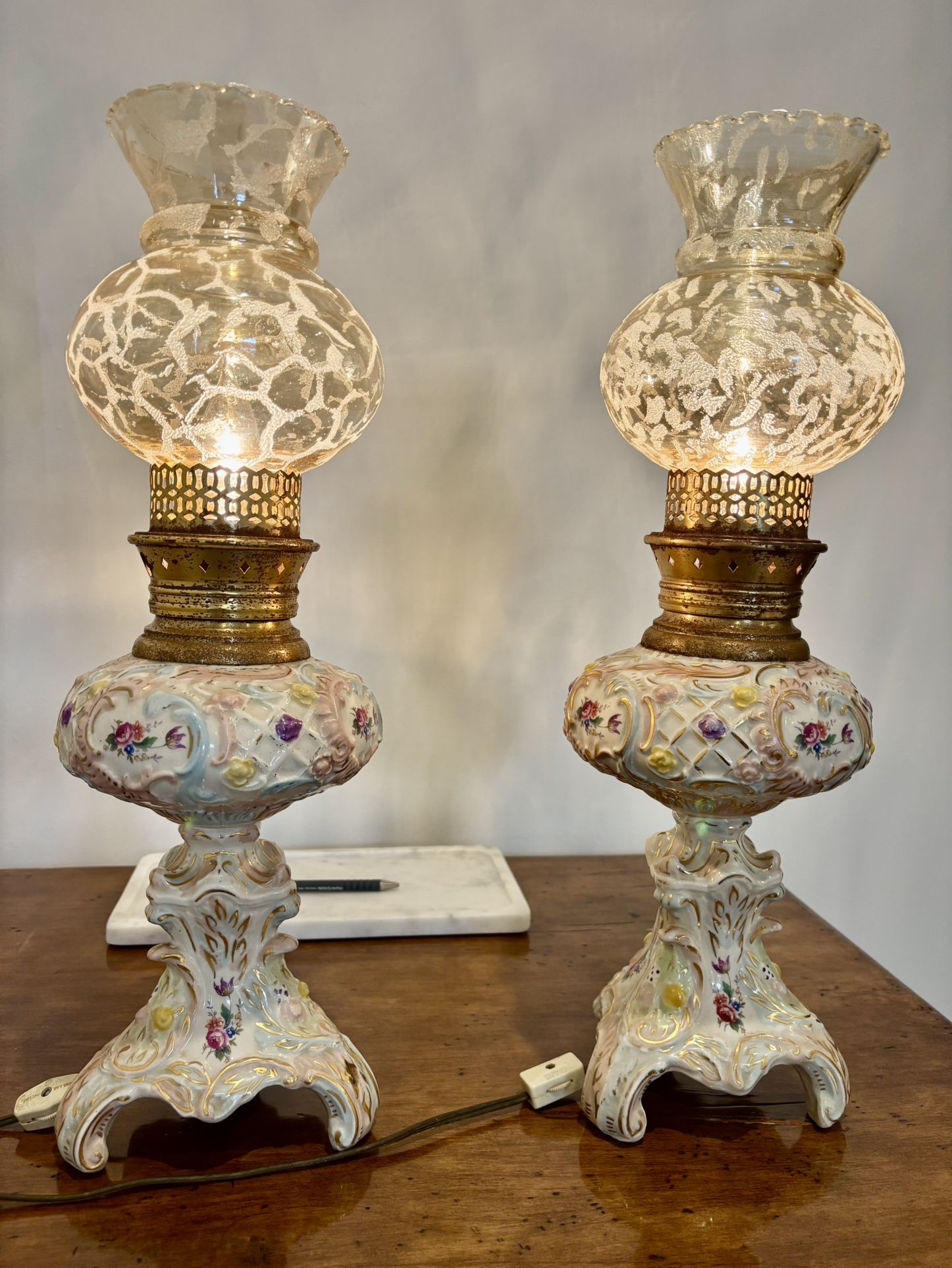 Vintage Porcelain Lamps