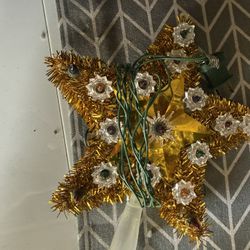 Vintage Christmas Tree Topper