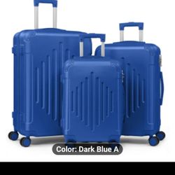 Three piece of luggage