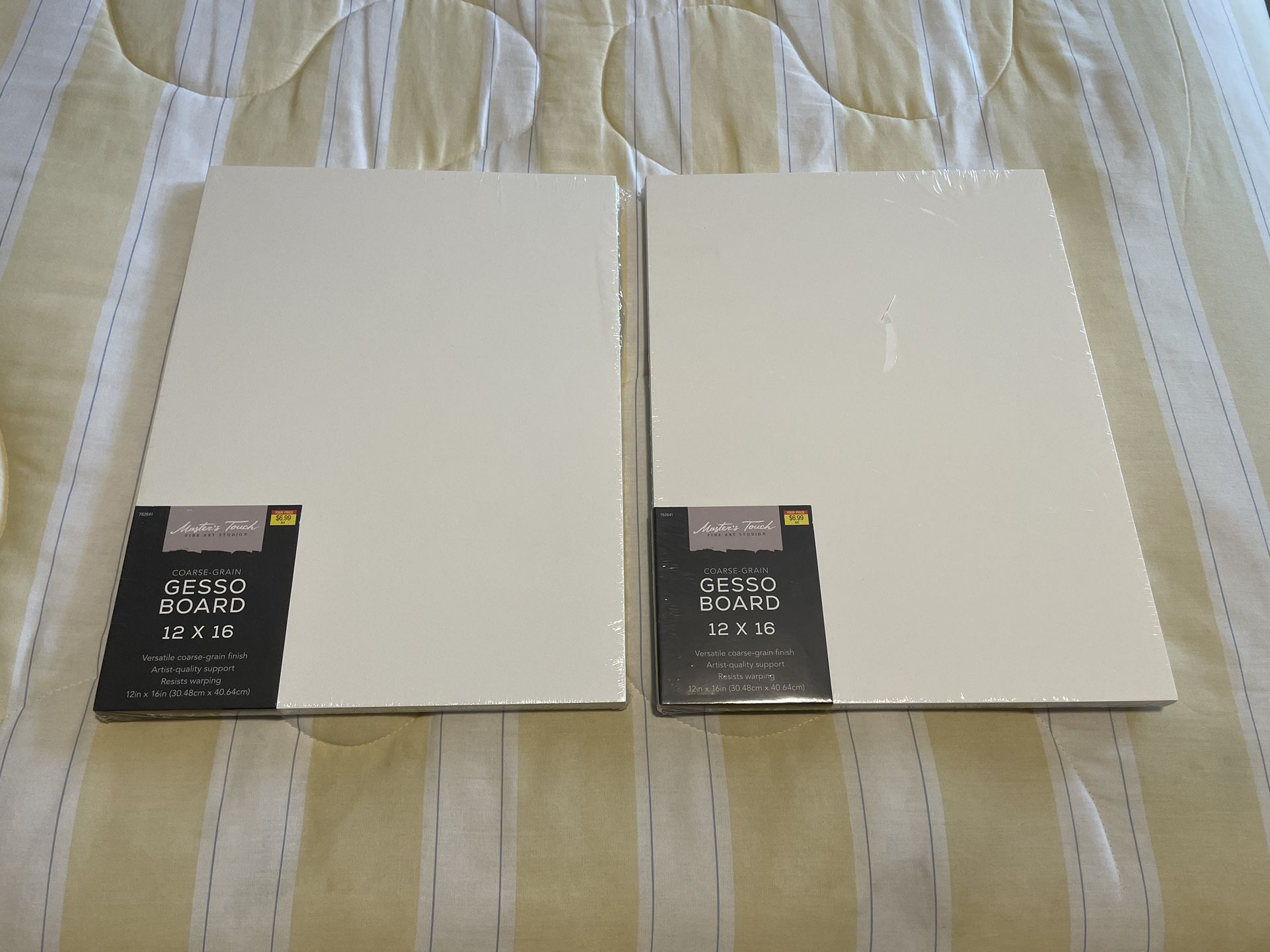 Set Of 2 Artist Gesso Boards