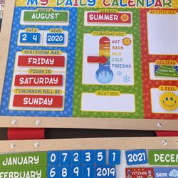 Magnetic Calendar 