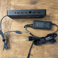 HP Docking Station 925698-001 USB-C Universal With a/c Adapter