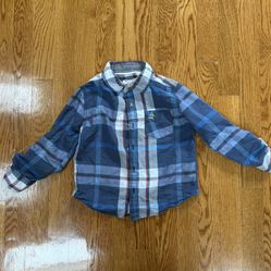 Original Penguin Flannel Shirt (4T, like new)